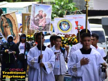 LATIN MASS society pilgrimage