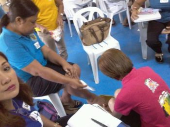 Buhangin St Mary Formators Basic Bible Seminar-2 Washing of feet