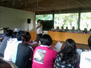 Catechist formation, San Roque Parish, Malabog