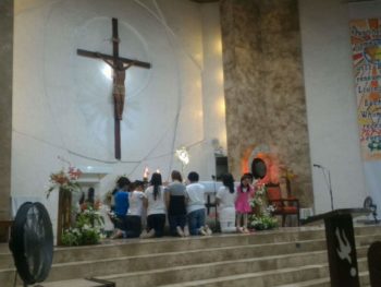 Corpus Christi vigil at Assumption Parish