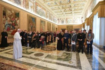 Pope Francis receives arts movement Diakonia of Beauty Vatican  Media