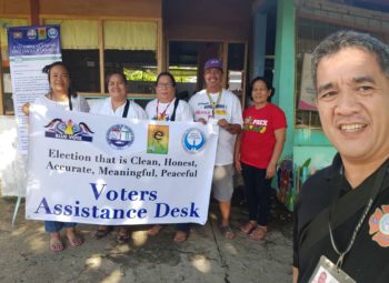 PPCRV 2018 - OLLP PPC-PFC volunteers on election watch