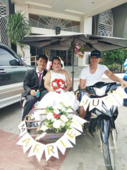 BRIDAL CAR Tricyle