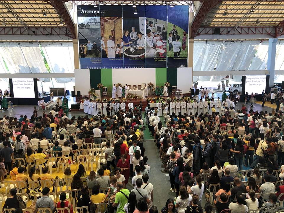 Padre Pio incorrupt heart  welcome mass ADDU