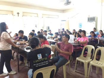 Parish youth coordinating council meeting sugid Parokya ni San Jose ang Mamumuo