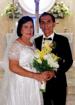 Florencio  Cardente, Sr. and Virginia Cardente 50th wedding anniversary at St. Mary of the Perpetual Rosary Parish