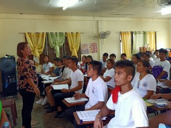 Ma. Doreen Daplin of DepEd visits CLC Panacan