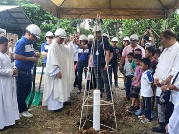 OLMMP Church site blessing