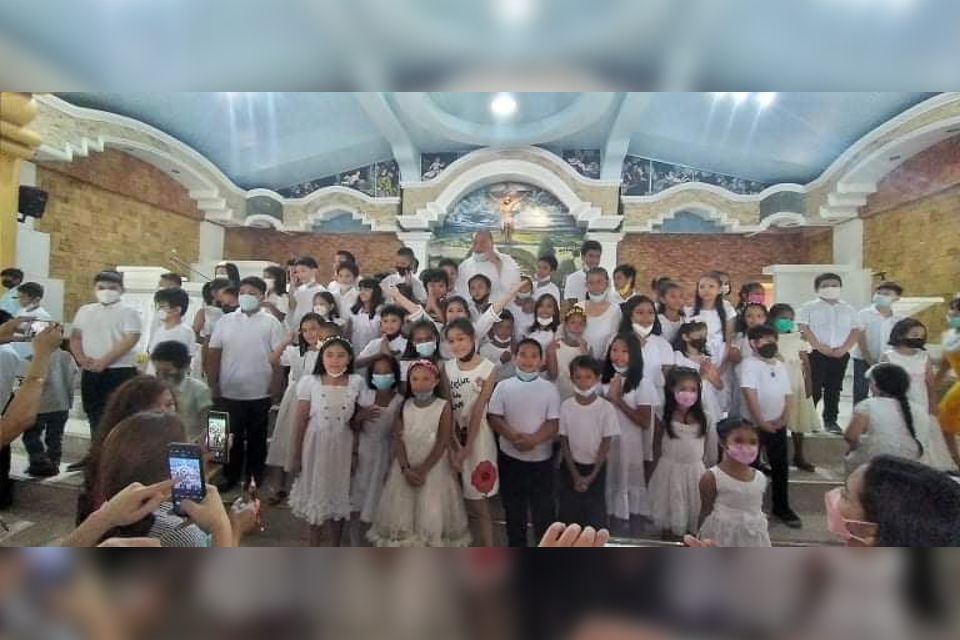 Holy Family Parish Baliok First Communion - Davao Catholic Herald