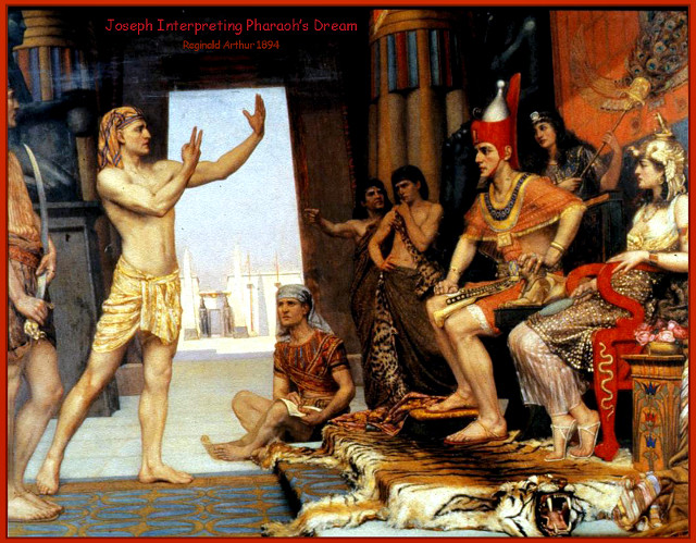 Genesis chapter 41 Joseph before Pharaoh interpreting the dream - Davao  Catholic Herald