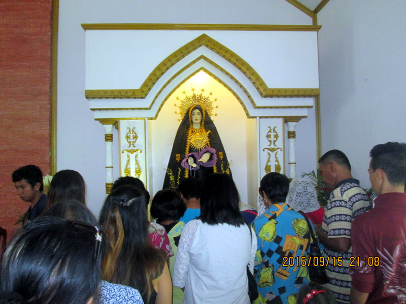 Virgen Dolorosa fiesta