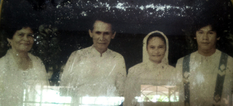 Fr. Gonzaga and parents