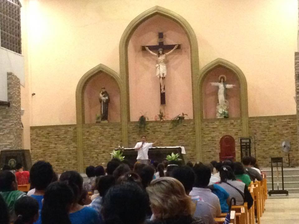 Fr Morallas Advent Recollection San Antonio Parish