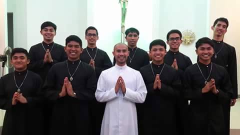 with Fr Ronald Medrano OSJ