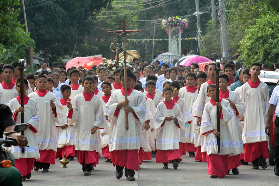 Our Lady of Fatima image at Sta Cruz