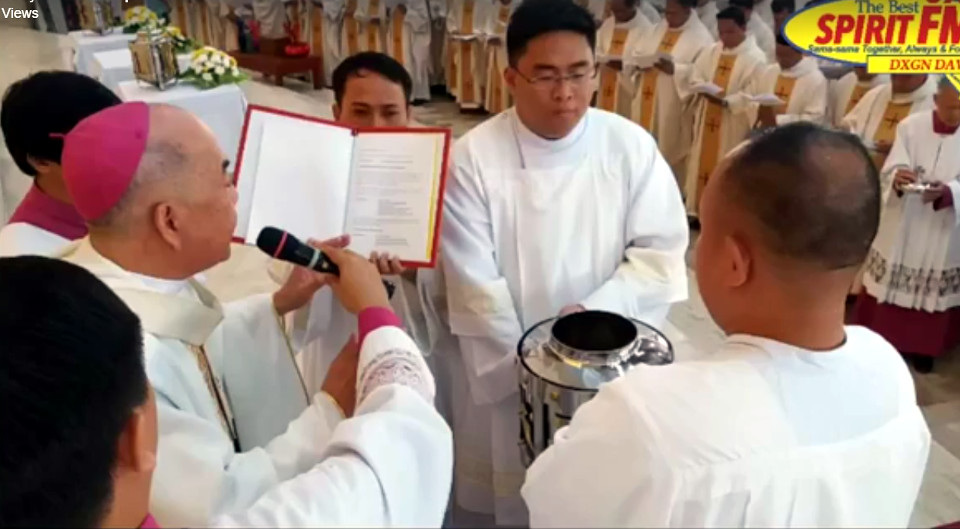 Chrism Mass sa San Pedro Cathedral