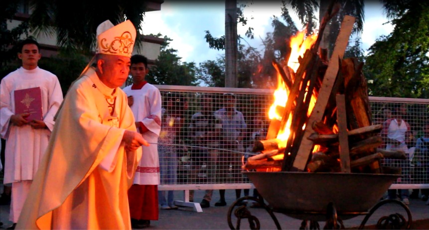 Easter Vigil sa San Pedro Cathedral