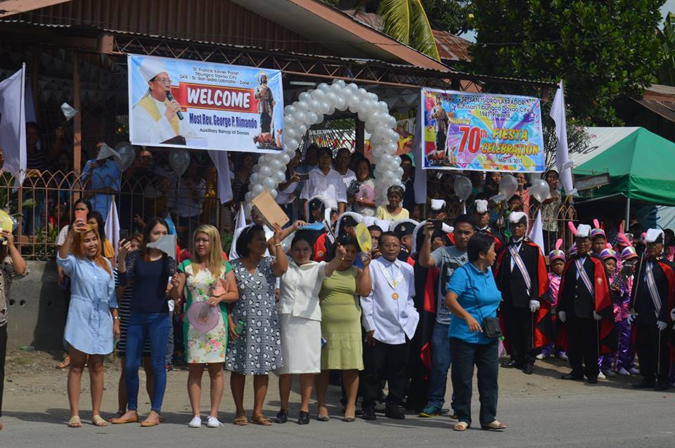 Saint Francis Xavier Parish, GKK San Isidro Labrador 70th fiesta, George Rimando visit Tibungco