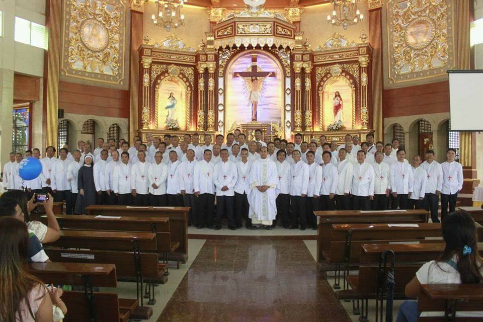 50 Lay Ministers and PSLs sending forth, Most Sacred Heart of Jesus Parish, Calinan, with Fr. Arnel