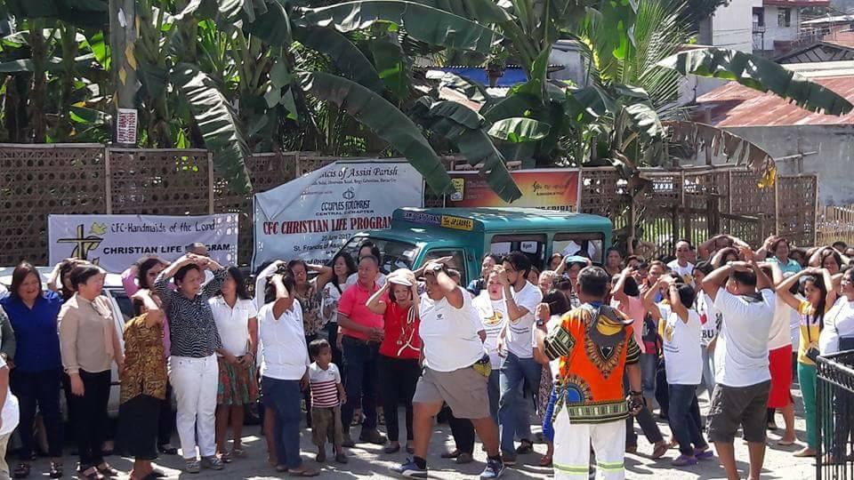 earthquake and fire drill, St. Francis of Assisi Parish La Verna