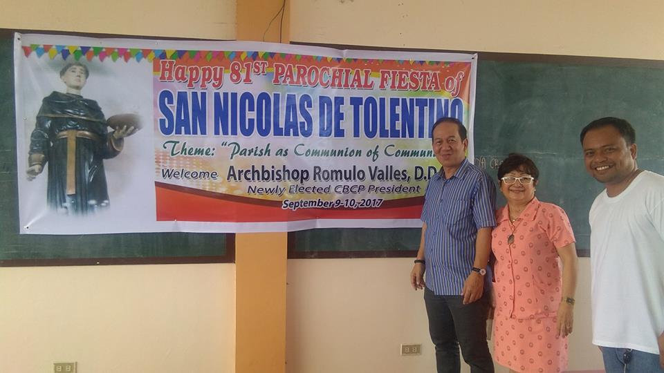 San Nicolas de Tolentino Mati fiesta 2017