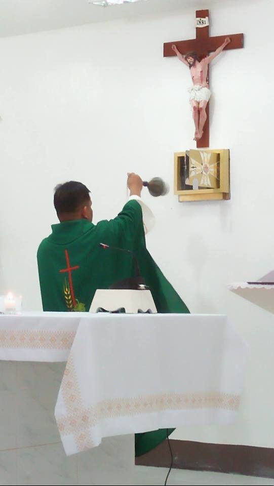 St. Mary Buhangin tabernacle blessing