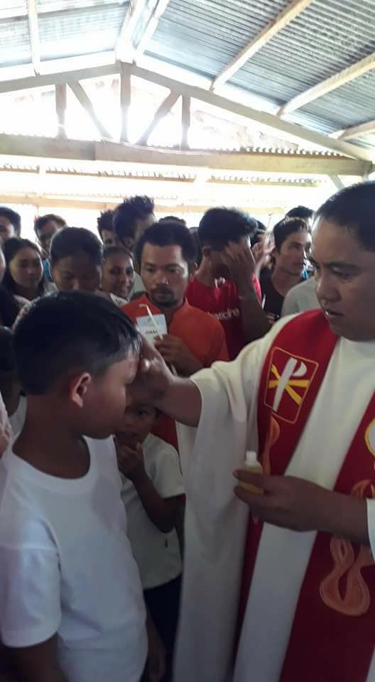 Baptism at Sr. San Lorenzo Ruiz GKK, San Roque Parish Malabog