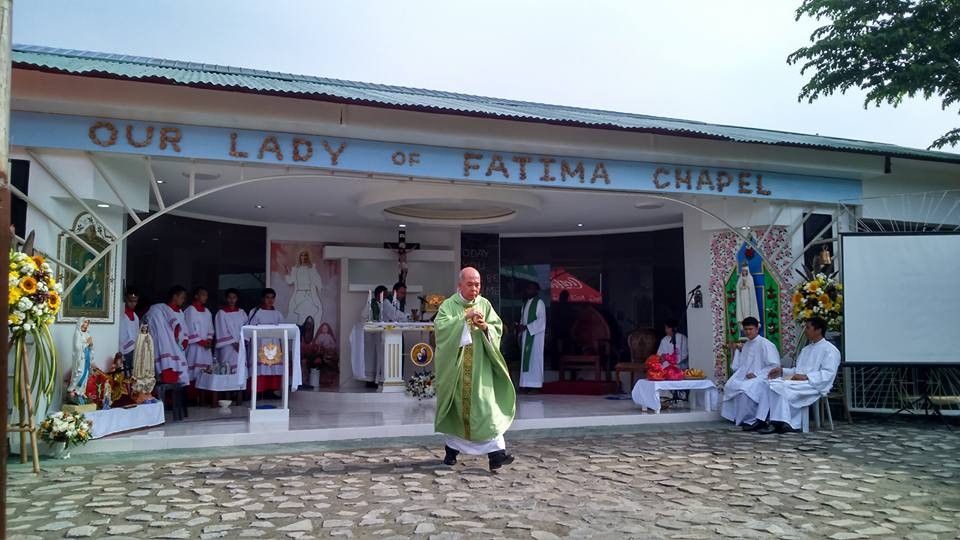 Blessing of Our Lady of Fatima chapel inside the City jail annex