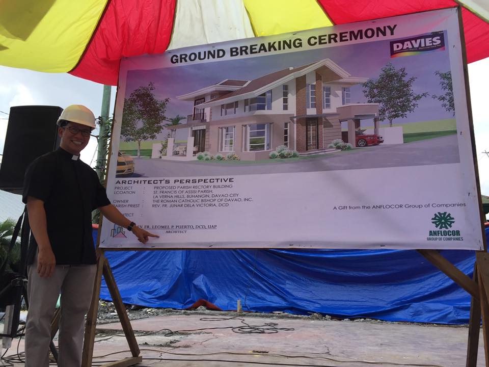 Parish Rectory Building La Verna SFAP groundbreaking