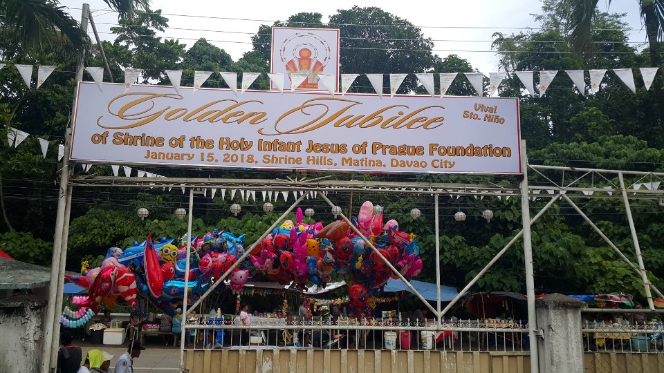 Shrine of the Holy Infant Jesus of Prague 50th Golden Jubilee, Shrine Hills