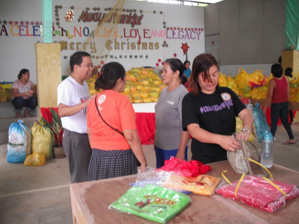 bagyong Vinta volunteers and donations