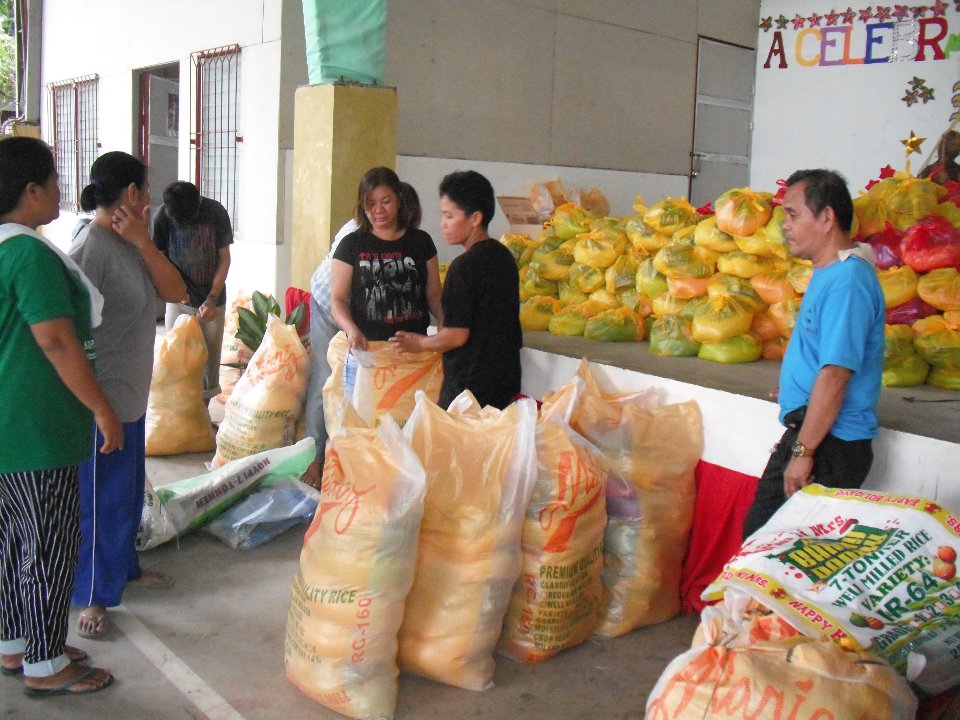 bagyong Vinta volunteers and donations