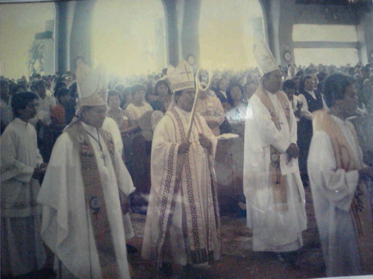 Bp. Baquial installation procession