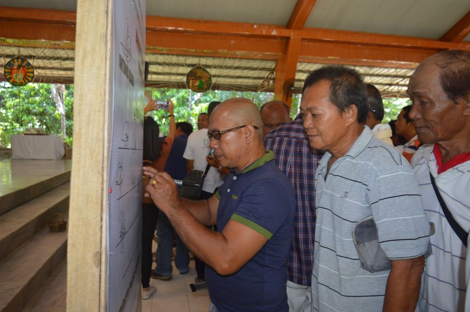 Election Candidates flock to Tibungco Parish before polls