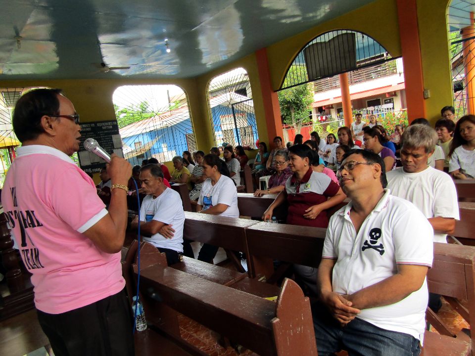 Pre-fiesta assembly GKK San Isidro Labrador Buhangin