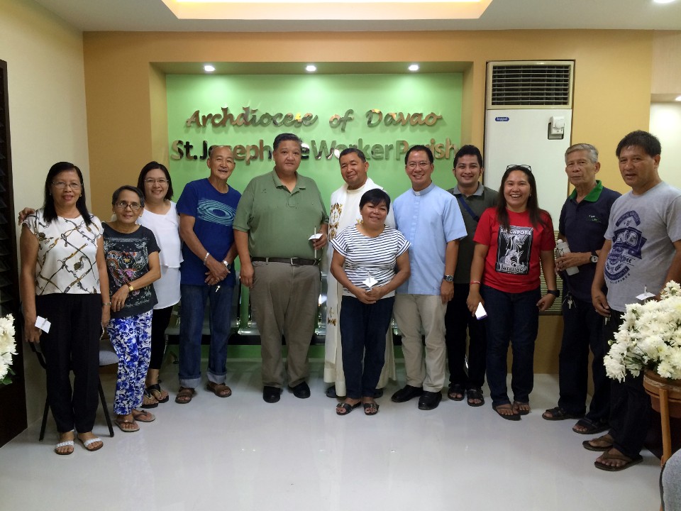 St. Joseph the Worker Parish office blessing