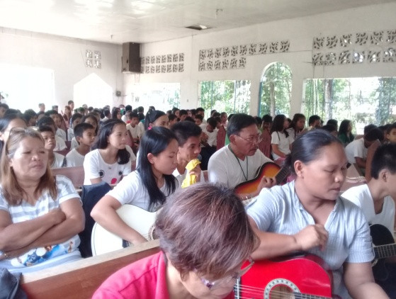 Tungkalan National High School Holy Spirit Mass