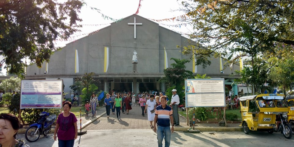 Mary Mediatrix parish of Digos 67 years