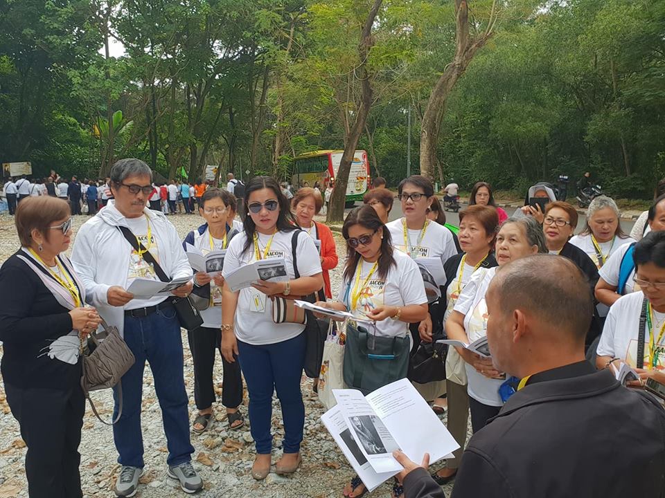 Digos participants AACOM Asian Apostolic Congress on Mercy 2018