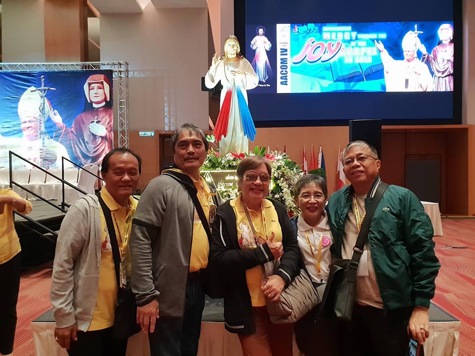 Digos participants AACOM Asian Apostolic Congress on Mercy 2018