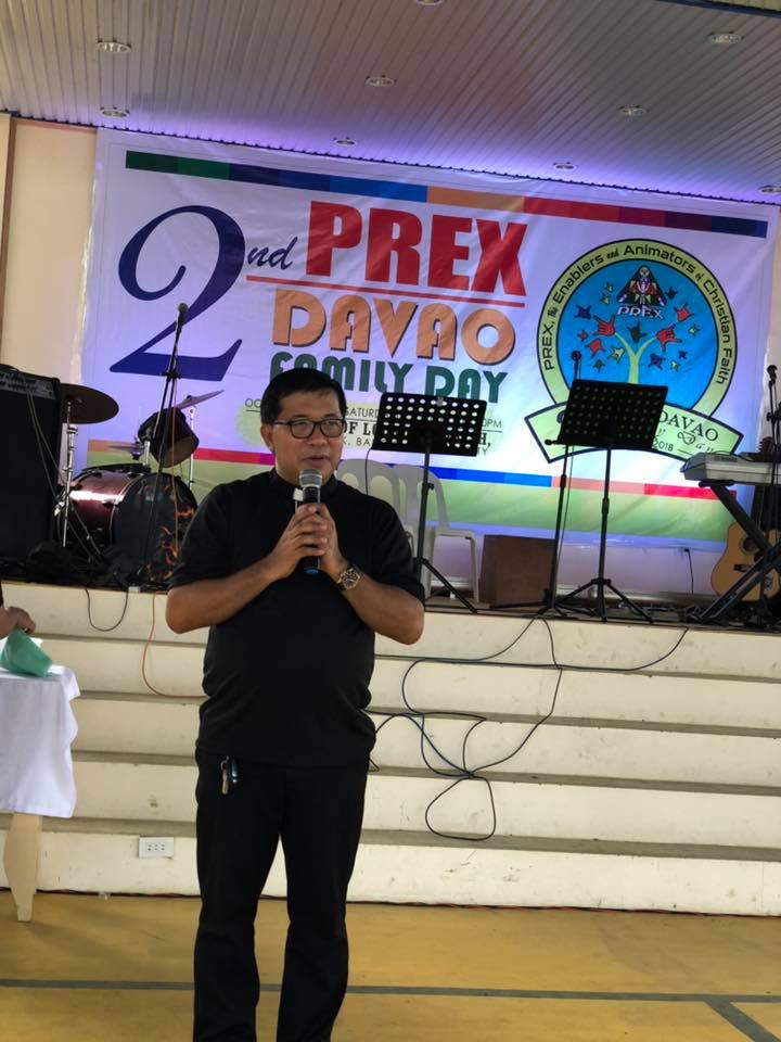 PREX Spiritual Director Father Voltaire Dimol