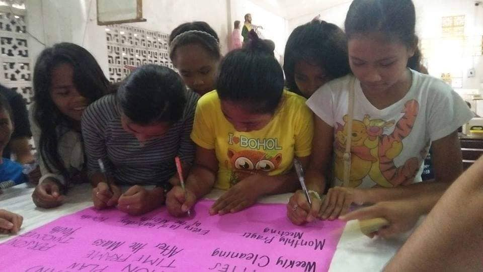 Youth Formation St. Joseph the Worker Parish, Sta Cruz, Davao del Sur