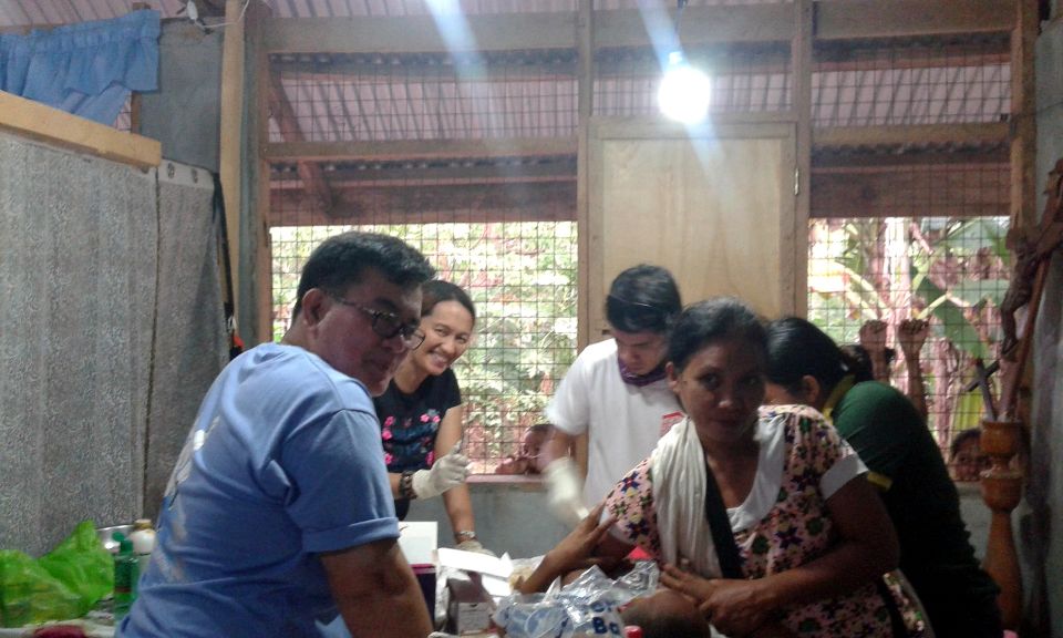 Nuing, Davao Occidental, Fiesta medical mission