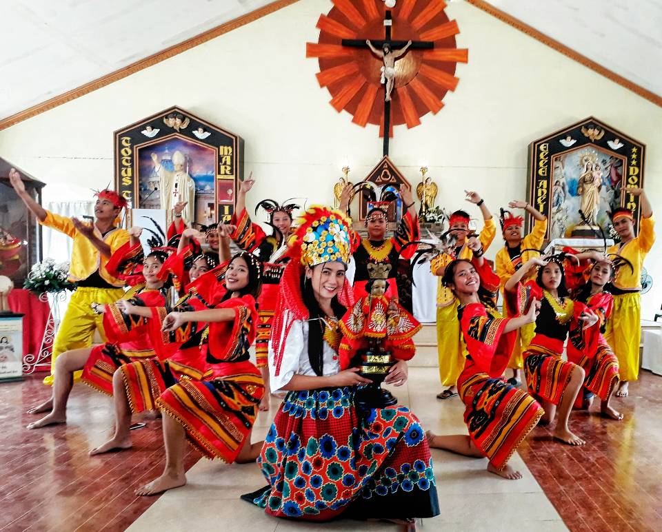 Sinulog Dance presentation St. John Paul II Sub-Parish, Inawayan