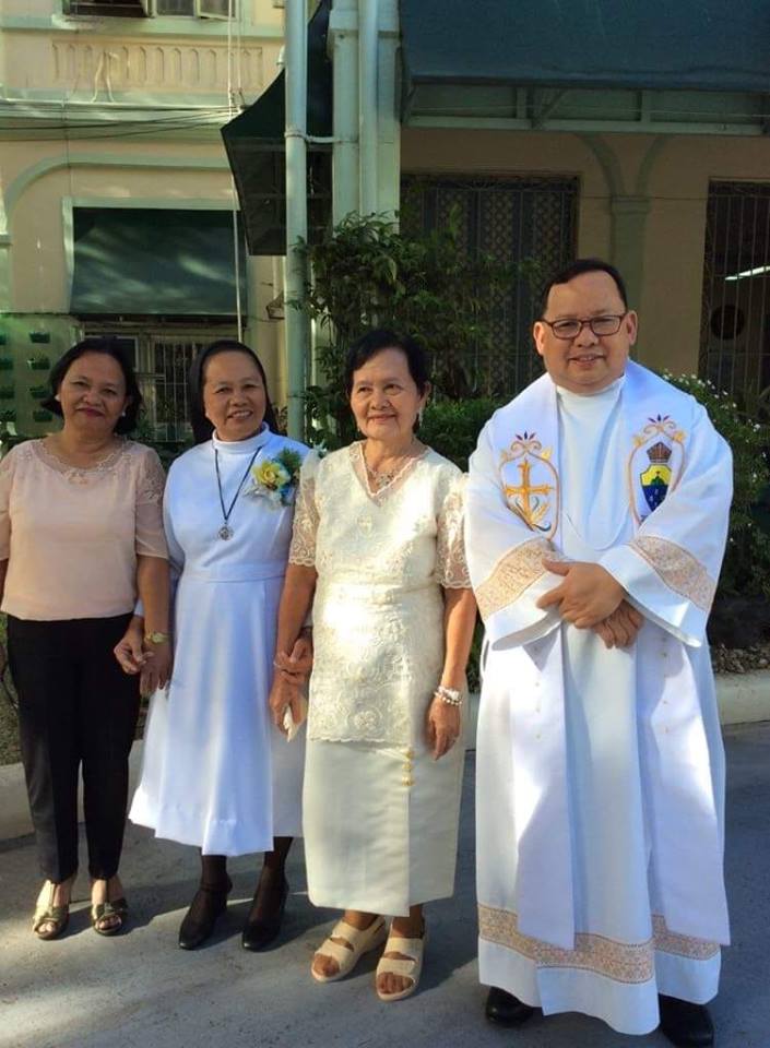 Sr Maryvic Casas 25th year