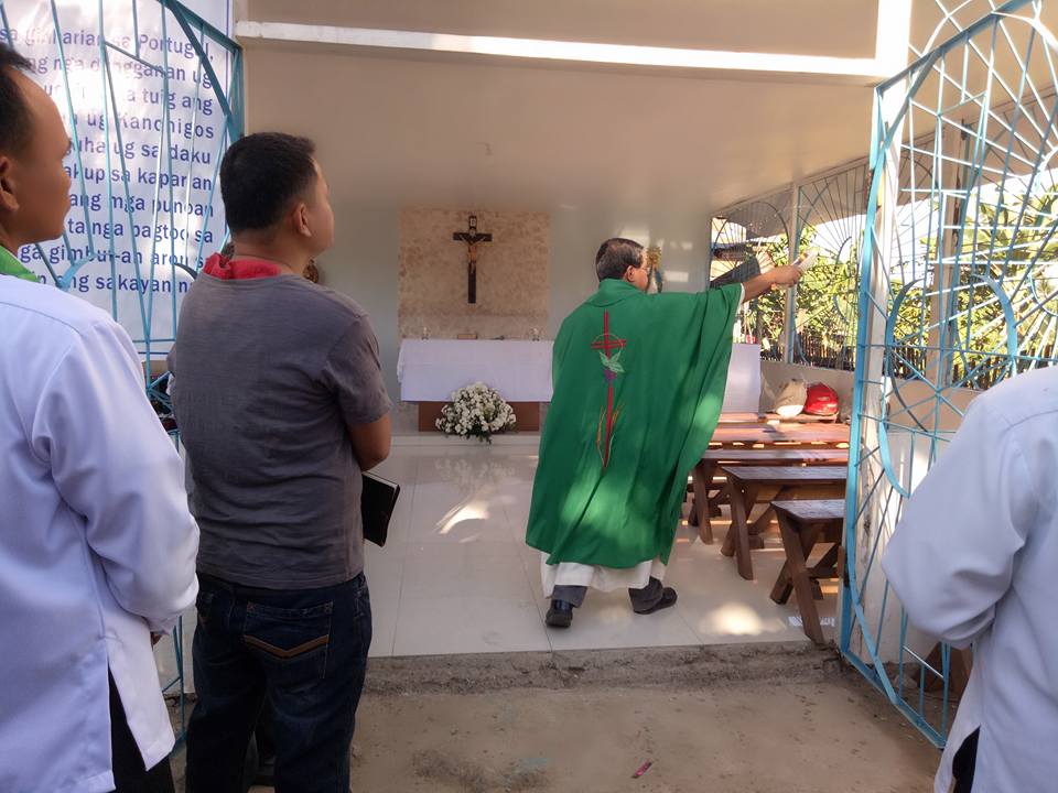 GKK San Antonio de Padua first Mass Indangan