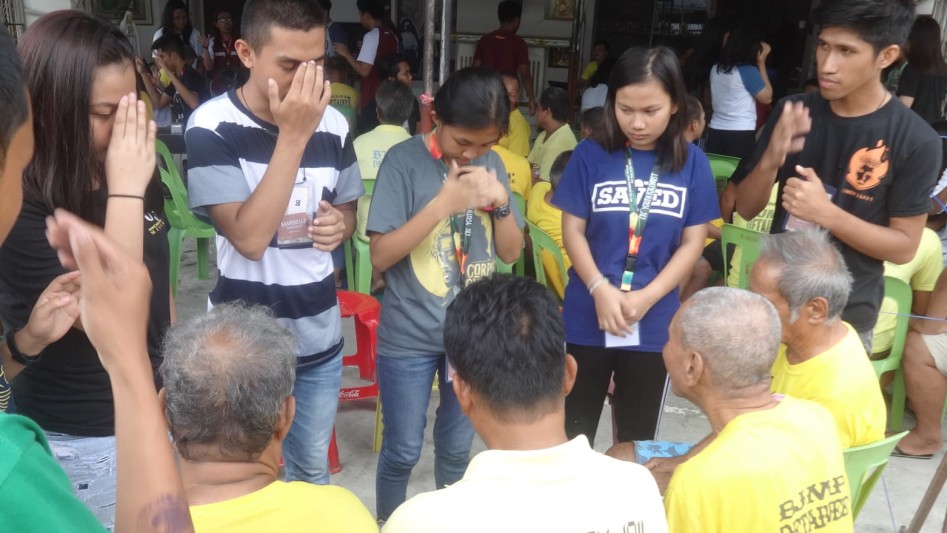 Youth For Christ YFC delegates visiting DCJ Dvaao City Jail