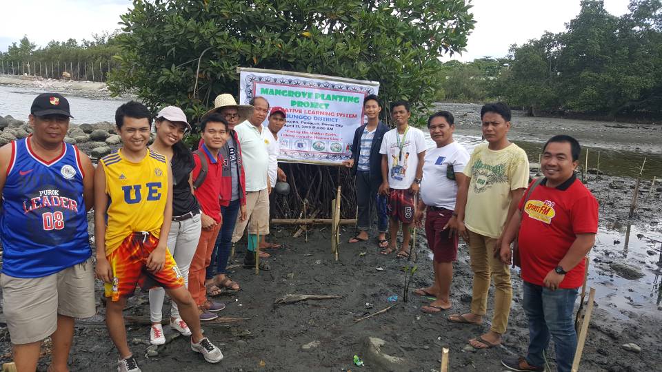 ALS Tibungco Mangrove Planting