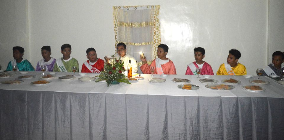 Francis Xavier Parish-Tibungco Youth apostles Fr. Gimeno