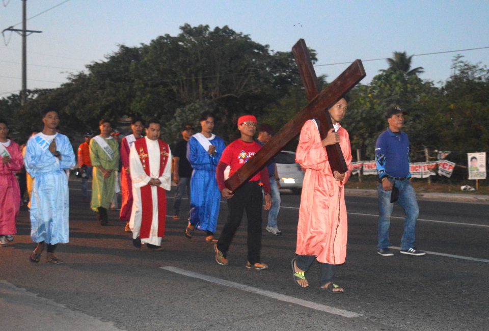 Francis Xavier Parish-Tibungco Youth apostles Fr. Gimeno